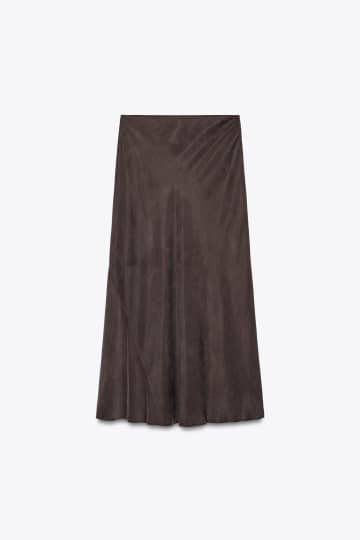 勝負デート服に任命ッ♡【ZARA】女っぽさマシマシ！「ブラウンアイテム」