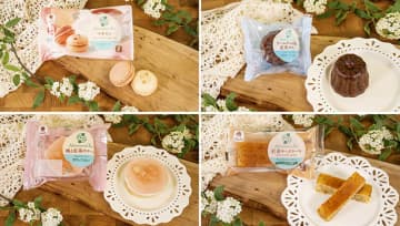 ファミリーマート Afternoon Tea 新作 5/20 発売 ケーキ シフォン カヌレ フィナンシェ マカロンで「ファミマでアフタヌーンティー」紅茶といっしょに幸せ時間♪