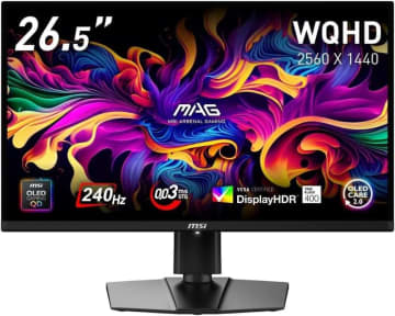 【Amazonセール】MSIのQD-OLEDパネル搭載有機ELゲーミングモニターなどラインナップ