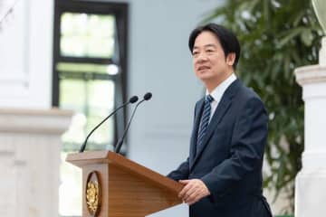 【台湾】就任１周年の頼総統、住民の結束など訴え［政治］