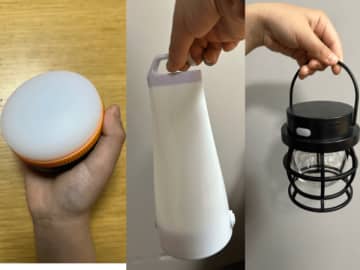 【最強コスパ検証】ダイソーの300円ランタン3種類、本当に優秀なのはどれ？