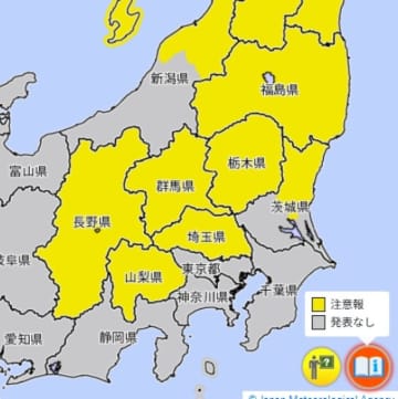 【速報】埼玉で急な強い雨や落雷に注意　昼過ぎから　日中の予想最高気温は30度以上