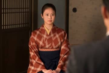 明日の『あんぱん』“のぶ”今田美桜、写真を持参してきた“次郎”中島歩と再会