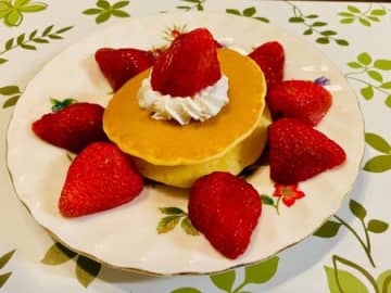 木村屋パンケーキスイーツ作り