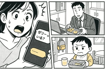 【笑える失敗談】お弁当の中身を“パパ”と“子ども”で逆にしたら地獄だった話