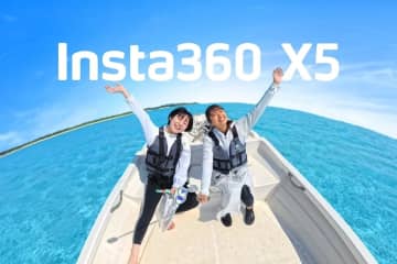 東京・大阪の大型ビジョンで「Insta360 X5」のプロモーション動画が放映中