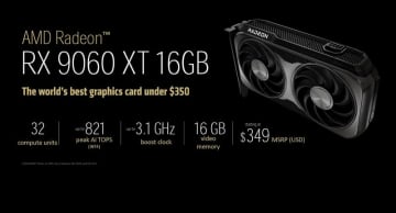 RTX 5060 Tiにコスパで圧倒！VRAM 16GBで349ドルの「Radeon RX 9060 XT」6月5日発売
