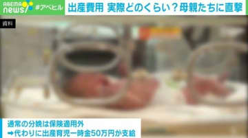実質100万円“自腹”の声も…出産費用の無償化方針「タイミングによって“平等じゃない”と思う人も」「産もうと考える人も多かれ少なかれ」街の母親たちを直撃