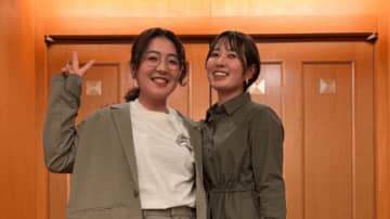 「オシャレ番長」「ムードが素敵」山内日菜子＆蛭田みな美の2ショットに反響