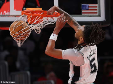 NBAがオールルーキーチームを発表…新人王に輝いたステフォン・キャッスルが満票で選出