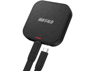 バッファロー、MagSafe対応でProRes撮影映像を直接記録できるSSD