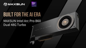 久々のデュアルGPUカード、しかもIntelが発表したばかりのArc Pro B60
