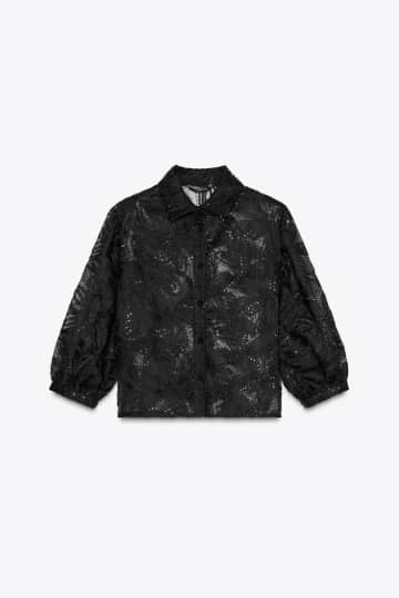 【ZARA】キラキラ可愛い♡「主役級トップス」