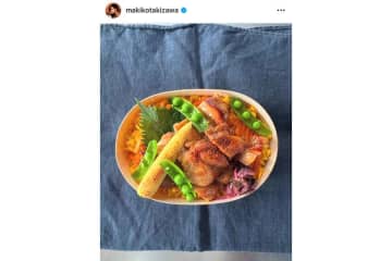 「ごめんなさいの気持ちで」　人気モデルが夫に作った愛妻弁当　健康を気遣う姿に「愛しかない」の声