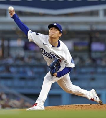 山本7回無失点、ドジャース勝利　大谷1安打、鈴木12号で4打点