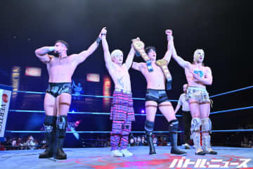 WWE行きが噂される強豪外国人タッグに勝利し全日本プロレスの未来が王座防衛！