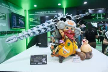 GeForce搭載のアイルーが降臨！？Palitがカスタムビデオカードを展示