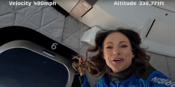 宇宙に行った100人目の女性「スペースギャル」、宇宙旅行を語る