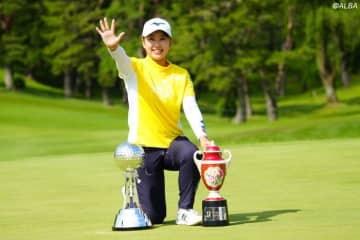 22年大会で西郷真央が史上最速10戦5勝　劇的イーグルの裏にあった思惑【思い出フォト】