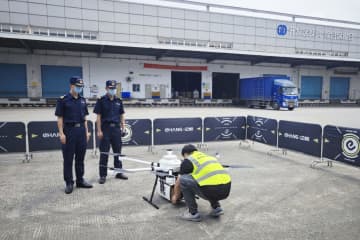 ドローン配送が越境EC事業拡大を支援　中国・広州市
