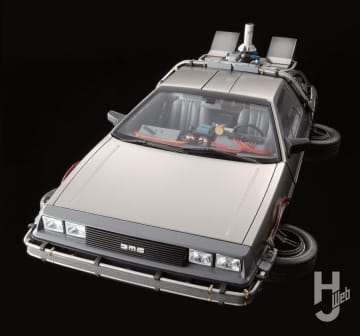 通常のカーモデル製作手順が通用しない『バック・トゥ・ザ・フューチャー Part II』のタイムマシンを徹底攻略！竹内陽亮による超絶作例を工作ポイントと合わせてご覧あれ！