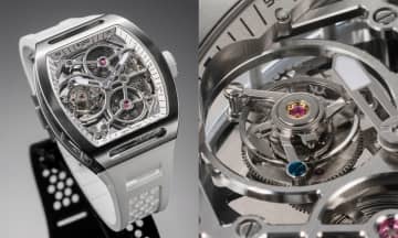 【ZEROO】各部をアップデートしたフルスケルトンモデルに阪急メンズ「FORTUNE TIME」限定仕様が登場