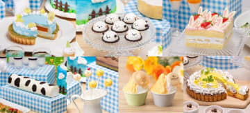 まるで童話の世界のよう！うさ耳、シマエナガ、モーモー柄　スイーツビュッフェ「Summer Farm～北海道からの贈り物～」6月21日より開催　ヒルトン東京ベイ