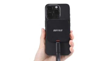 バッファロー、iPhoneと合わせて使いやすいMagSafe対応ポータブル高速SSD発売。ProRes撮影も快適