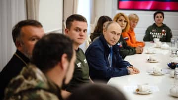 プーチン氏、クルスク州を訪問　ロシアが奪還主張して以来初
