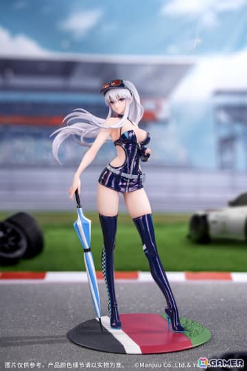 「アズレン」エンタープライズの着せ替え「ウィンド・キャッチャー」を1/8スケールで立体化！凛々しいレースクイーン姿を完全再現
