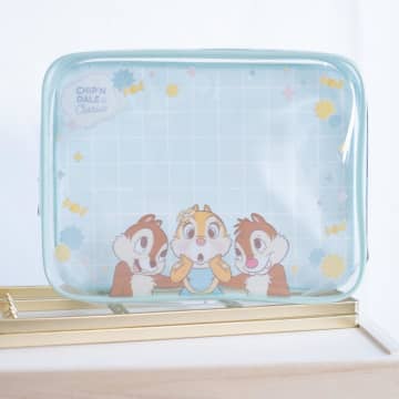 【ダイソー】人気キャラ勢揃い♡「マチ付きポーチ」