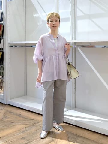 【グローバルワーク】40・50代の垢抜け♡「軽やかトップス」