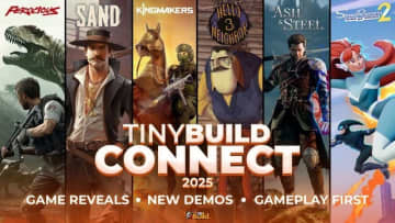 注目インディータイトルの最新情報を伝えるデジタルショーケース「tinyBuild Connect 2025」が5月28日に開催！