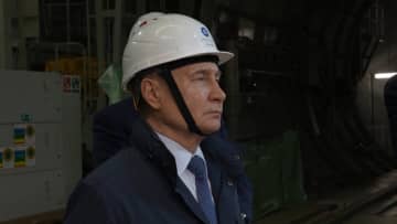 ロシア・プーチン大統領が西部クルスク州の原発など訪問　奪還主張して以来初