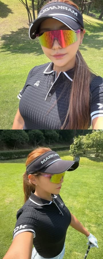 健康的なフィジカルに釘付け…韓国女子ゴルファーの近距離自撮りSHOTに「最高です！」とファン絶賛【PHOTO】