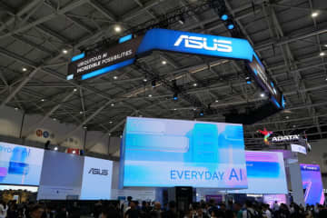 ASUS、半透明でE INK+Lunar Lake搭載のミニPCなど多数展示