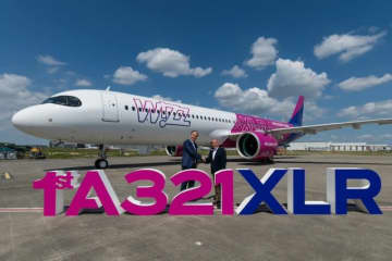 ウィズ・エア、世界初の“GTFエンジン搭載”A321XLRを受領