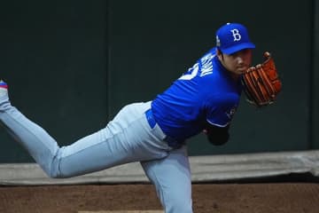 大谷翔平、ブルペンでもスライダー解禁　ノーワインドアップで4球…復帰へ準備着々