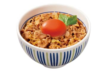 なか卯「牛すき丼」に“こだわり卵”を添えた「とろたま牛すき丼」発売