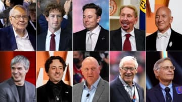 米国の富裕層上位１０人、過去１年で純資産５３兆円増　半分以上はマスク氏