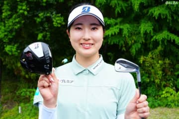 福田萌維は14本のクラブに“大満足”　宮里藍からの金言を胸にホステス大会「聞いたらなんでも答えてくれる」