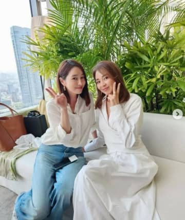 “豪華2ショット”モデルのSHIHO、イ・ミンジョンと会って感嘆…「ナチュラルでとてもかわいく美しい方」