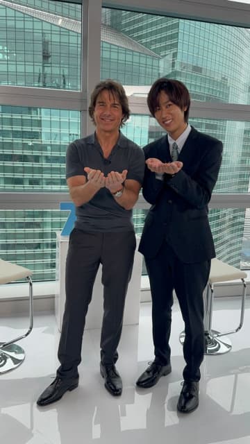 トム・クルーズ＆Snow Man阿部亮平が対談　ジブリ・宮崎駿監督への思い明かす