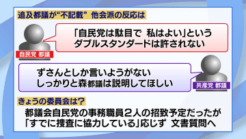 自民の政治資金不記載を追及していた都議、自身も「不記載」で謝罪　倫理条例委の辞任も検討