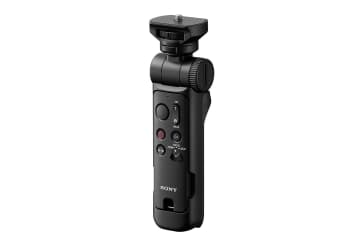 ソニー、着脱式リモコン装備の“1台3役”ワイヤレスシューティンググリップ「GP-VPT3」