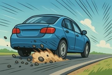 「飛び石で車に傷」修理費求められたら…弁護士が回答　40代女性「着回しコーデ」ナゾの設定でも話題に