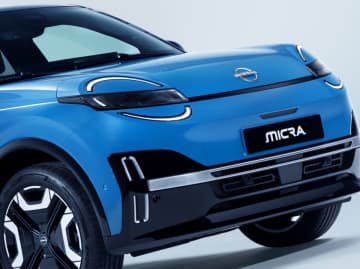 日産が新型マイクラ発表　最大航続408kmのEV仕様に進化
