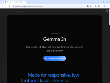 Google、「Gemma 3n」を発表 ～スマホでもローカル動作する高性能な生成AIモデル／音声、動画も扱える。日本語をはじめとする多言語対応も強化