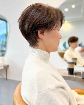 頭頂部が気になったら、、【40・50代】バッサリ「美フォルムショート」に挑戦しない？？