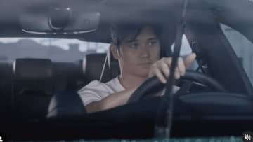 大谷翔平、伊藤園新CMで“オリジナル俳句”披露　車の運転姿も「かっこいい」と反響